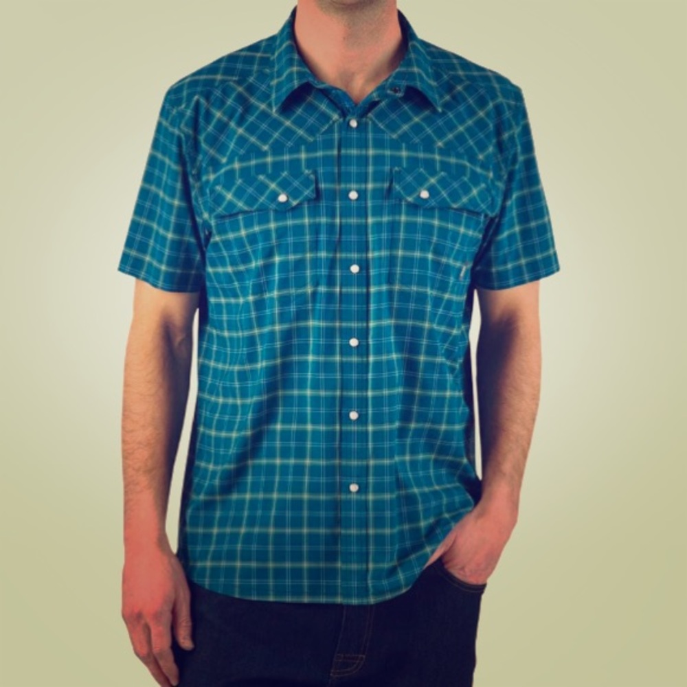 Stio | Mens’s Eddy Plaid | Short Sleeve